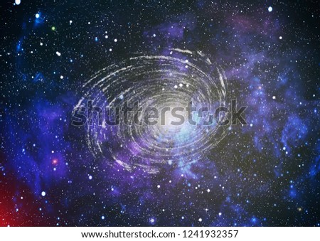 Deep space. High definition star field background . Starry outer space background texture . Colorful Starry Night Sky Outer Space background