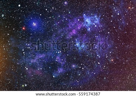 Deep space. High definition star field background . Starry outer space background texture . Colorful Starry Night Sky Outer Space background