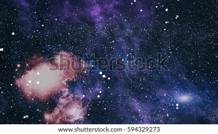 Deep Space. High Definition Star Field Background