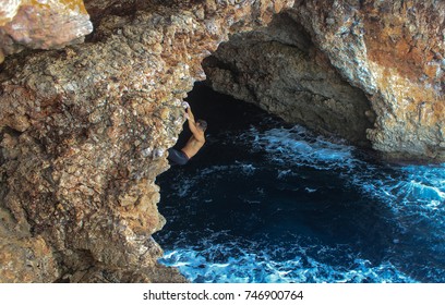 Deep Water Solo On Mallorca