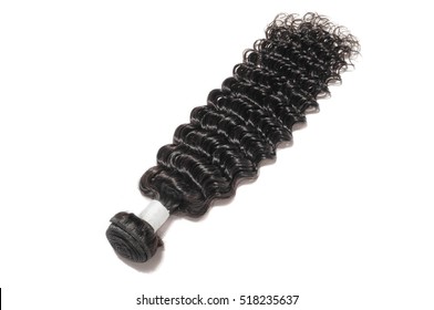 Deep Wave Black Human Hair Weave Extensions