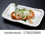 deep-fried ball of fish paste
