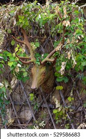  Deer Head Decoration Garden