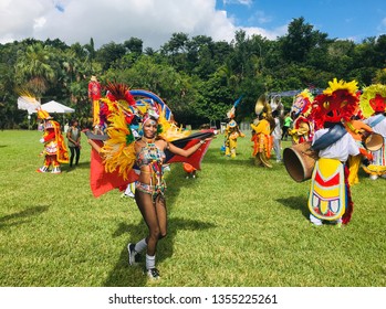 Deering Estate Seafood Festival 2019. Caribbean folklore. March 31, 2019, Palmetto Bay, Florida