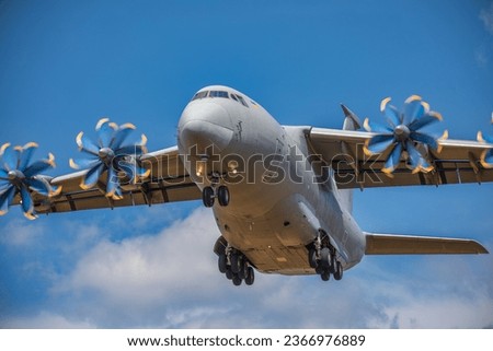 Defenders in Flight: A Colossal Military Transport Plane Rules the Skies
