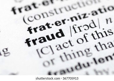 Definition Fraud Stock Photo 367705913 | Shutterstock