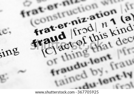 Definition of fraud.