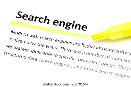 Definition of search engine