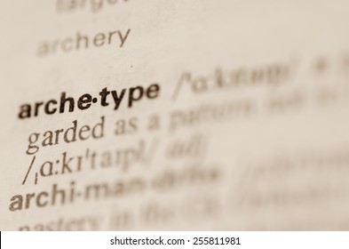 Definition of word archetype  in dictionary