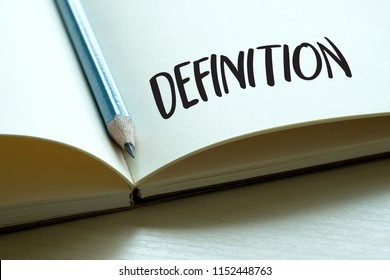 DEFINITION word, business concep - Shutterstock ID 1152448763