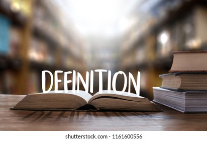 DEFINITION word, business concep - Shutterstock ID 1161600556