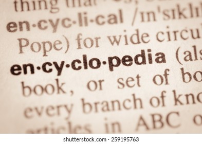 Definition of word in dictionary