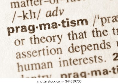 Definition Of Word Pragmatism In Dictionary