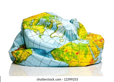 Deflated Planet Earth