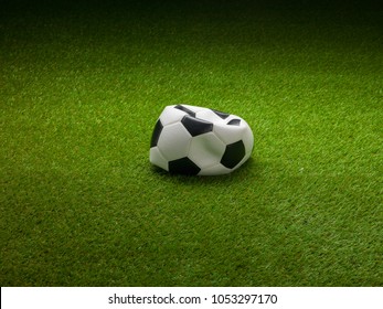 Deflated Soccer Ball