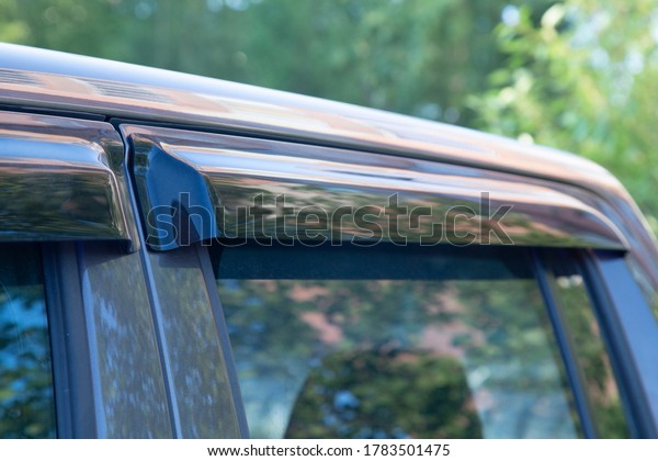 Deflectors for side Windows of the car.Car
accessory. Additional
equipment.