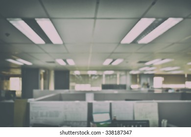 Defocus Office Space Background