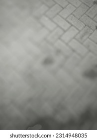 defocused abstrack background of paved floor - Shutterstock ID 2314948035