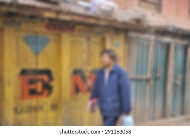 Defocused abstract background