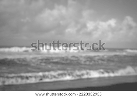 defocused abstract background of beach