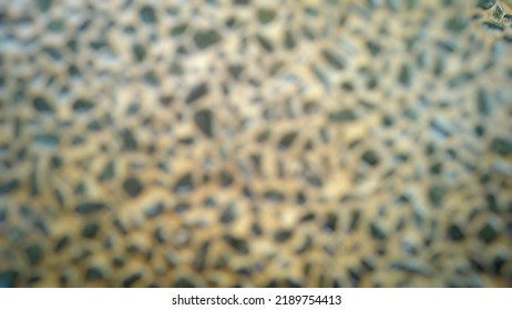 Defocused Abstract Background Of Black River Stone Cement



