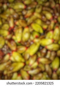 Defocused Abstract Background Of Grains For Processed Food Raw Materials