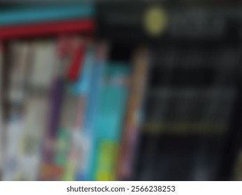 Defocused abstract background of object