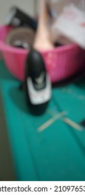 Defocused abstract background of  objects