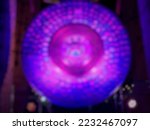 defocused abstract background of world peace gongs