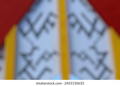 Defocused abstract blur image of assorted images.