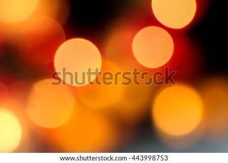 The defocused abstract blurry circles background - Bokeh