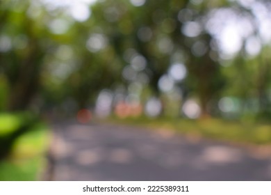 Defocused Background Abstract Blur City Park