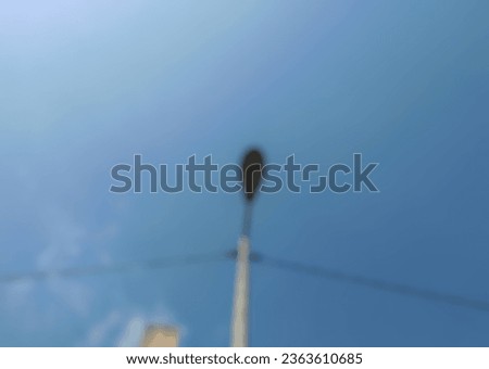 defocused background texture of street lights during the day