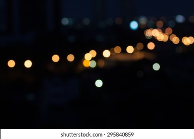 Defocused Bokeh Lights