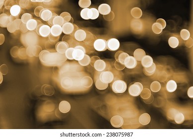 defocused christmas lights on soft colors tone