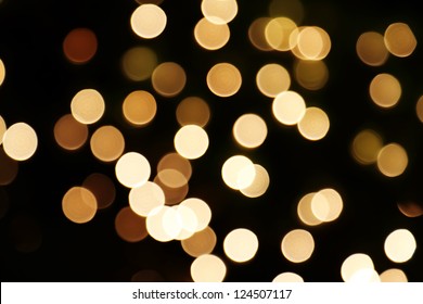 Defocused Circle Light Background