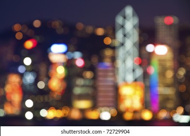 Defocused City Lights