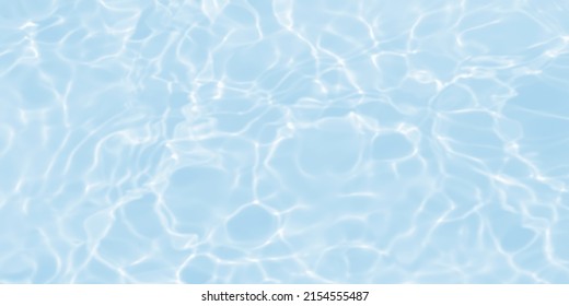 de-focused. Closeup of light blue transparent clear calm water surface texture with splashes and bubbles. Trendy abstract summer nature background. for a product, advertising,text space. - Shutterstock ID 2154555487
