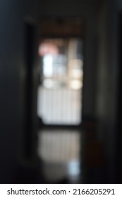 Defocused Dorm Room Hallway Abstract Background