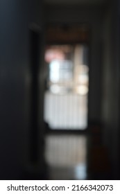 Defocused Dorm Room Hallway Abstract Background