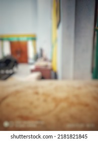 Defocused House Background Taken In The Daytime At Home