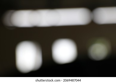 defocused light from between the walls 
