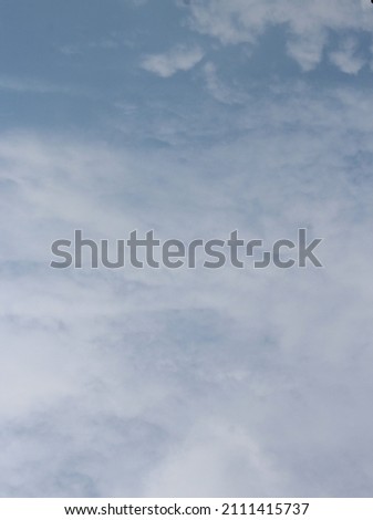 Defocused nice white clouds in the sky