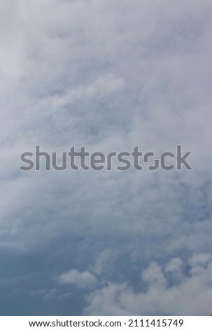 Defocused nice white clouds in the sky