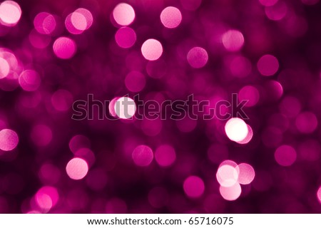 Defocused pink abstract christmas background