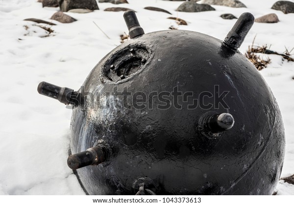 Defused Underwater Naval Mine World War Stock Photo Edit Now