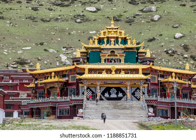 Famous Dzogchen Buddhist Monastery Kham Dege Stock Photo (Edit Now ...