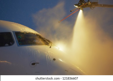De-icing of the airplane