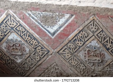 Deity Of The Moche Culture In The Sun-Pyramid Near Trujillo, Peru				