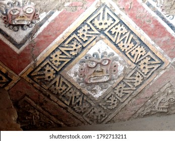 Deity Of The Moche Culture In The Sun-Pyramid Near Trujillo, Peru				